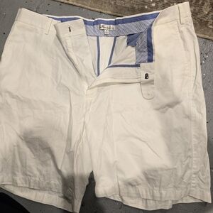 Peter Millar Men's White Shorts